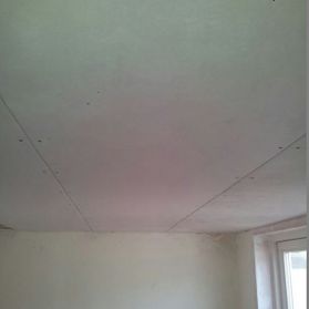 Stucwerk plafond resultaat